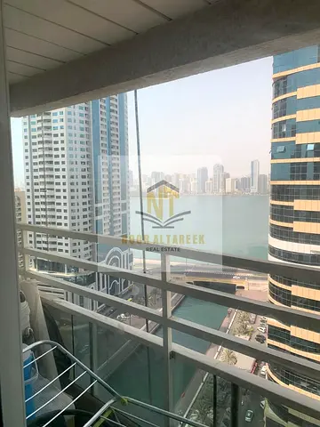 Al Qasba Apartment: 4 rooms, 5 bathrooms, a hall, 2 balconies, full sea view, a maid’s room, a gym,