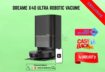 DREAME X40 Ultra Robotic vacuum-free delivery