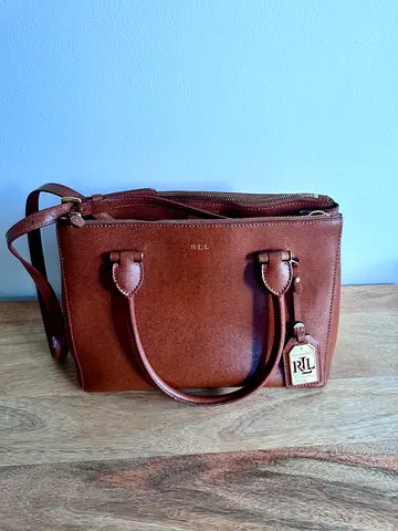 Ralph Lauren RLL Leather Tote