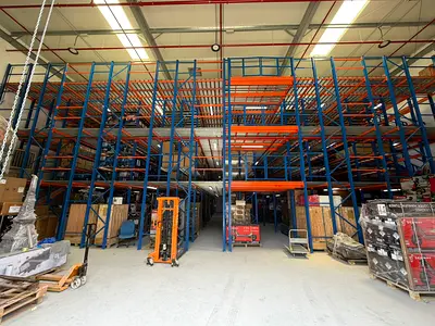 FOR SALE — Multi-Tier Warehouse Racking  Mezzanine System