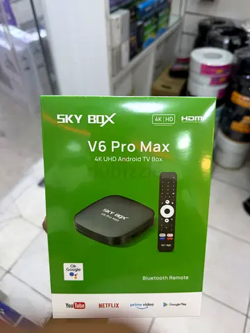4K SMART ANDROID TV BOX-Brand Box Included