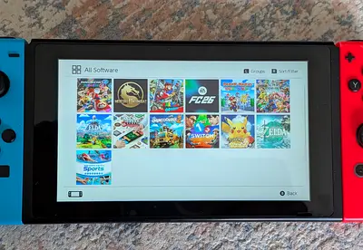 Modded Nintendo switch 13 games already installed, you can install the games for free