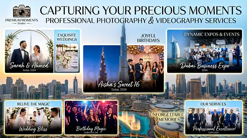 Creative Photography  Videography Solutions in Downtown Dubai ✨📷