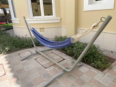 Sturdy hammock with stand