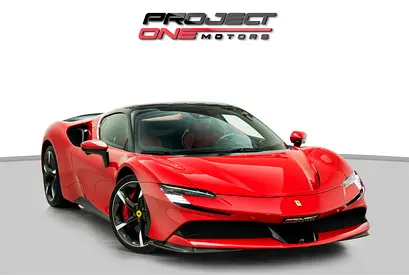 2023 FERRARI SF90 SPIDER ASSETTO FIORANO WITH WARRANTY AND SERVICE CONTRACT