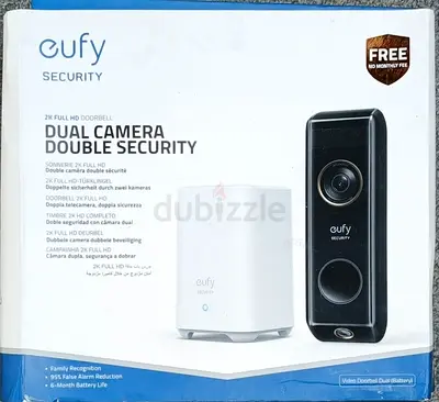 EUFY SECURITY 2K FULL HD VIDEO DOORBELL DUAL (BATTERY)