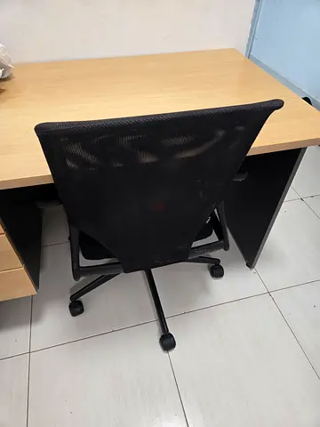 Big Computer table and office chair