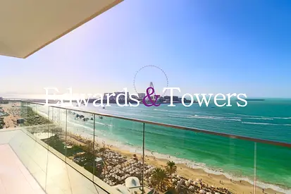 Full Sea &amp; Palm View|Spacious|Furnished