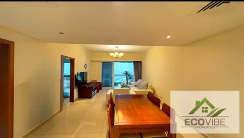 شقة بغرفة نوم واحدة | إطلالة على المارينا والبحر | شرفة | برج سابا 2 JLT