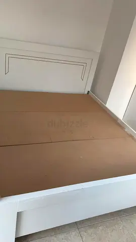 Double bed with out mattress 150by200