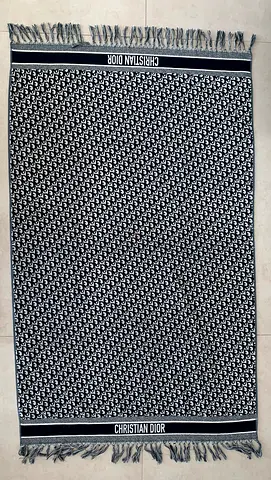 Christian Dior Beach Towel Oblique motif - new