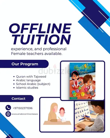Female Arabic and Quran tutor