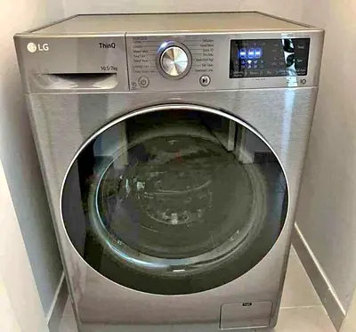 LG ThinQ 10.5KG Washer / 7KG Dryer Front Load Washing Machine – Smart Inverter