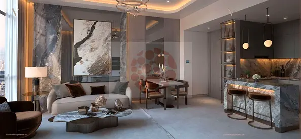 Furnished | Verde by Vision | Jumeirah Garden City | 1BR | 20% Down | 80% After 18 Months | AED 1.45M