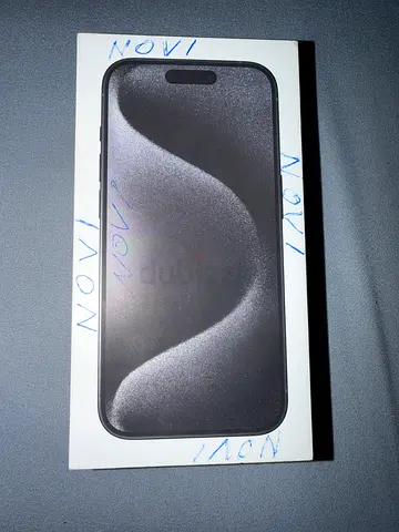 Iphone 15 pro 256 GB with box,cable, and phone case