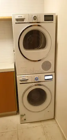Siemens iQ800 9 kg washing  iQ700 9 kg dryer separate