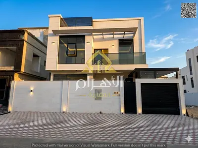 With a down payment of less than 10% | Own a luxury villa in Al Bahia, Ajman | 5 master bedrooms (G+2) at a competitive price, including registration,