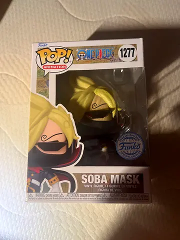 Funko Pop! Animation #1277 Soba Mask (One Piece) — Brand New in Box