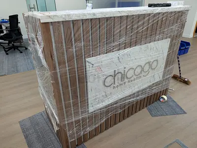 Wooden Reception Counter / Front Desk