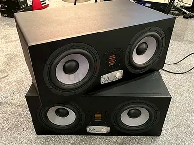 EVE SC307 Active powered studio 
3-way speaker design
Dual 6.5 inch drivers
AMT ribbon-style twee
