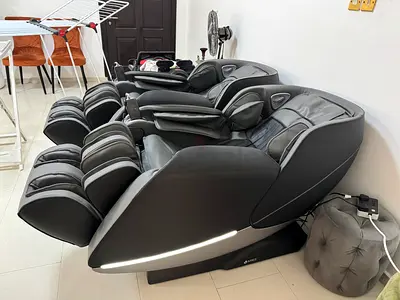 Pair Of ARES iSmart-2 4D Luxury Massage Chairs – Zero Gravity  Heating_New Condition