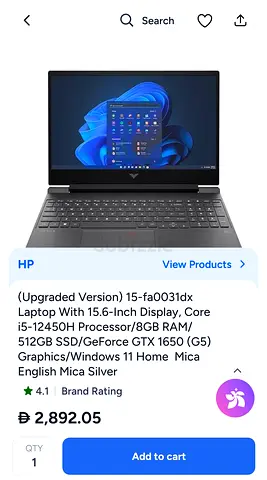 HP VICTUS GAMING LAPTOP FOR SALE