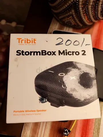Tribit StormBox Micro 2 Portable Bluetooth Speaker - Used (Box Included)