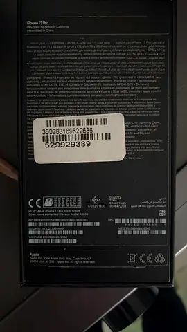 iPhone 13 Pro (comes with original box) - 128GB