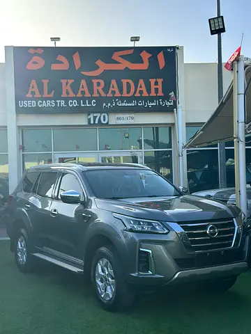 Nissan X-Terra | 2021 | GCC | 107,000 km | Titanium Grey / Beige | First Owner | Agency Maintained