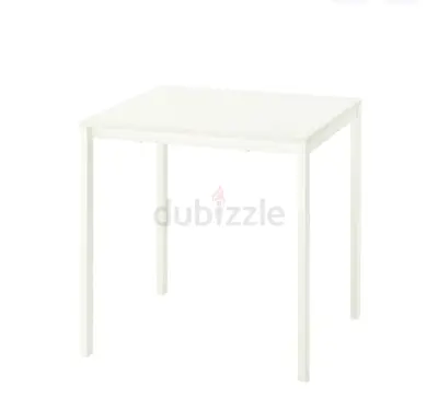 White square dining/table - compact 4-seat table (IKEA style)