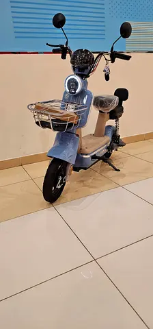 Electric Card remote key scooter with 2 seats