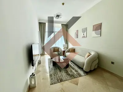 Furnished 1BR | Dorra Bay | High-Floor Marina View