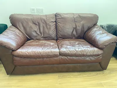 Genuine Leather 2 seater Sofa