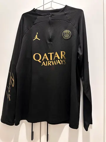 black long sleeve PSG shirt