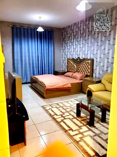 studio apartment for monthly rent, all services included.