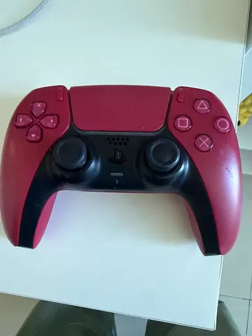 Red/Black PS5 DualSense Controller — Good Working Condition
