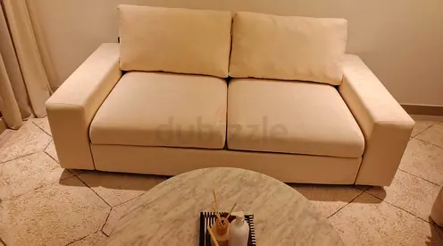 Beige color IKEA vimle beige color sofa bed