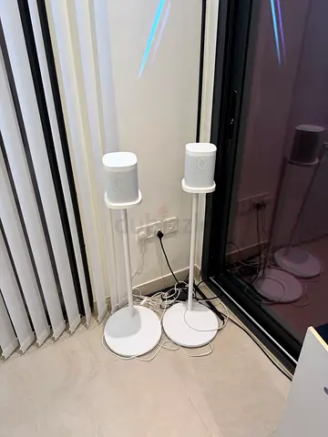 Pair of Sonos SL with stands