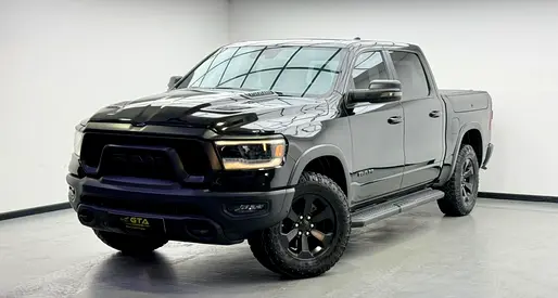 2023 Dodge RAM 1500 Rebel Double Cab eTorque, 2028 Dodge Warranty and Service Pack, GCC