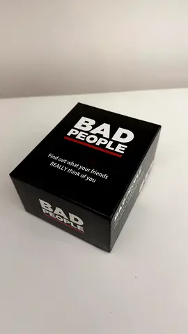 Bad People Card Game
