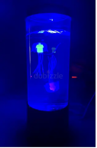 LED Jellyfish Lava Lamp - Blue Mood Light ( free shipping)