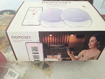 Momcozy Hands-Free Double Electric Breast Pump (Mobile Flow) - With Box