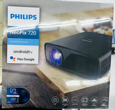 Philips NeoPix 720 Android TV Home Projector - Brand New Sealed