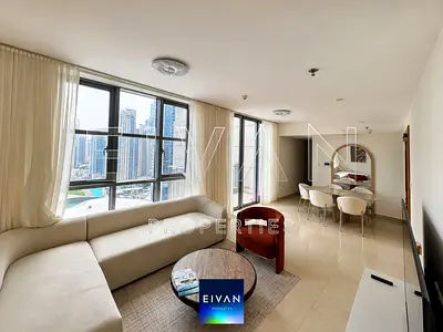 Luxury 2BR | Burj Khalifa View | 2 Balconies