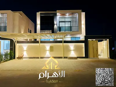فيلا بتصميم عصرى مميز للبيع في الحليو – عجمان |4 غرف ماستر شامل رسوم التسجيل والتملك و الكهربه و المايه و المكيفات