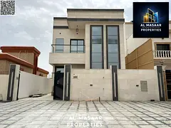 Brand new villa for sale next to Ajman Academy – Al Muwaihat 2 | Luxury, prime location, and ideal