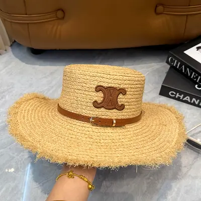 Straw Panama hats