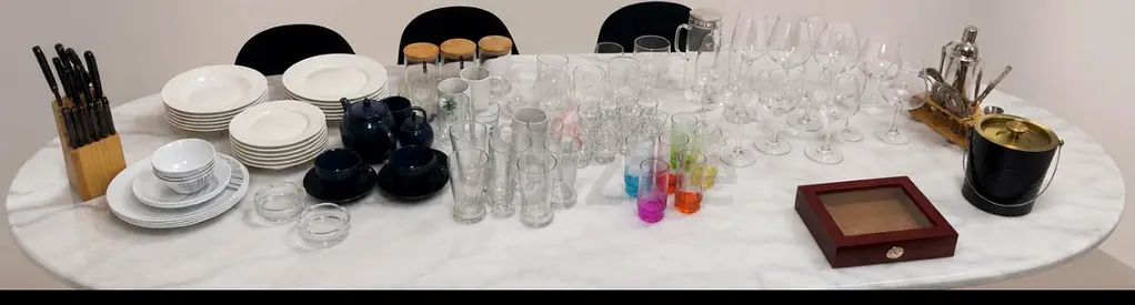 Kitchen Bundle - glasses, plates, cups…