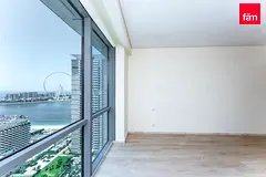 Sea And Dubai Eye Views | Vacant | High Floor