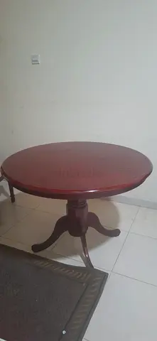 Circular Dining Table  Chair Set